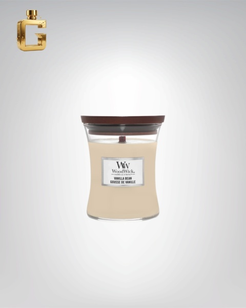Świeca zapachowa - Woodwick Vanilla Bean (85g)