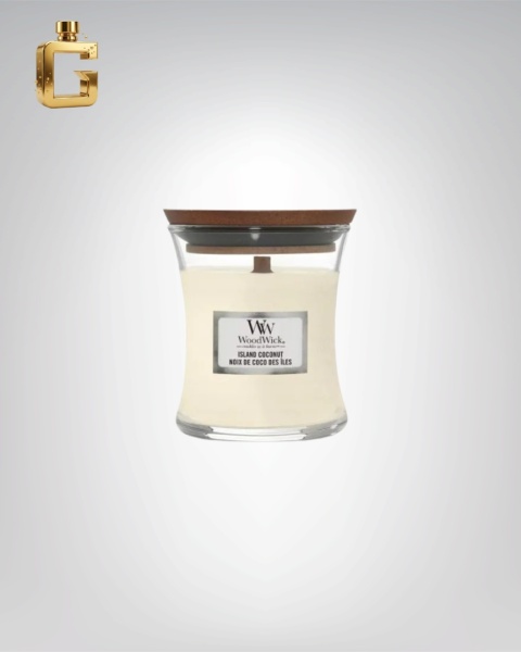 Świeca zapachowa - Woodwick Island Coconut (85g)