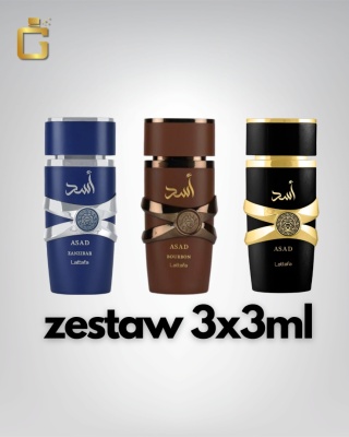 Zestaw odlewek - Lattafa Asad