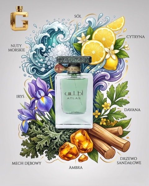 Odlewka perfum - Lattafa - Atlas (woda perfumowana)
